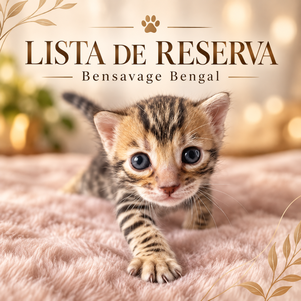 Gatos bengalíes disponibles